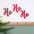 Christmas Wooden Word Sign - Ho Ho Ho