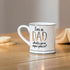 Metallic Monochrome I'm a Dad Mug