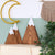 Rustic Wooden Mountains Set