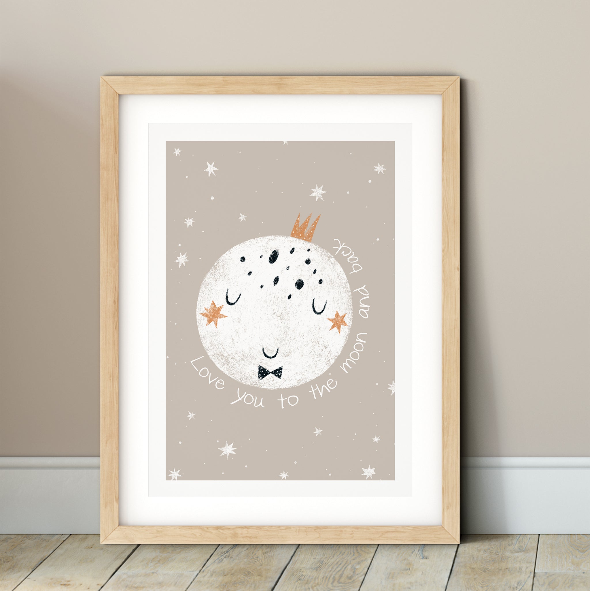 Love You To The Moon And Back Print– Hunter & Lola