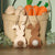 Wooden Easter Bunny Tag