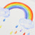 When it Rains Look for Rainbows Print - Hunter & Lola