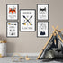 Woodland Nusery Print Set - Bear Cave