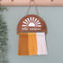 Macrame Hello Sunshine Plaque