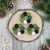 Mini Felt Ball Wreath Decoration - Evergreen