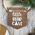 Little Bear Cave Plaque