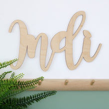 SALE Wooden Name Signs