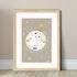 SALE PRINT: A4 Love You To The Moon And Back - Driftwood