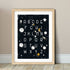 SALE PRINT: A5 Space Alphabet